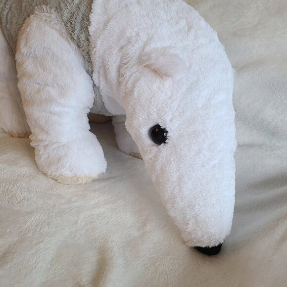 Amuse - Kuttari Kawaii Anteater XL Plush (Light Grey) - Picture 2 of 2